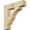 Ekena Millwork Balboa Block Rough Sawn Bracket, Douglas Fir, 6"W x 30"D x 30"H BKT06X30X30BOA05RDF - alternate 1